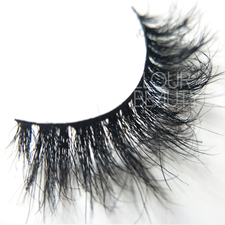 Luxury horse hair 3d lash extensions China supplies EA123